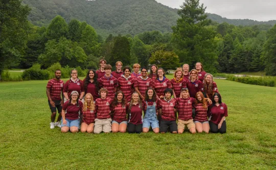 Camp Watia staff group photo.